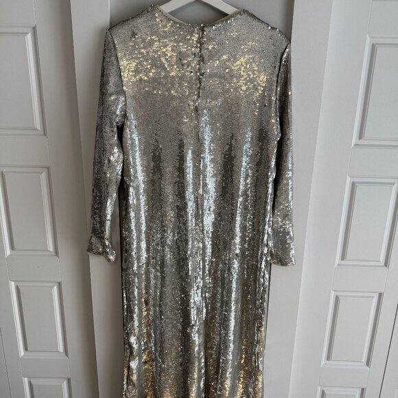 ZARA silver sequin dress - Picture 6 of 6
